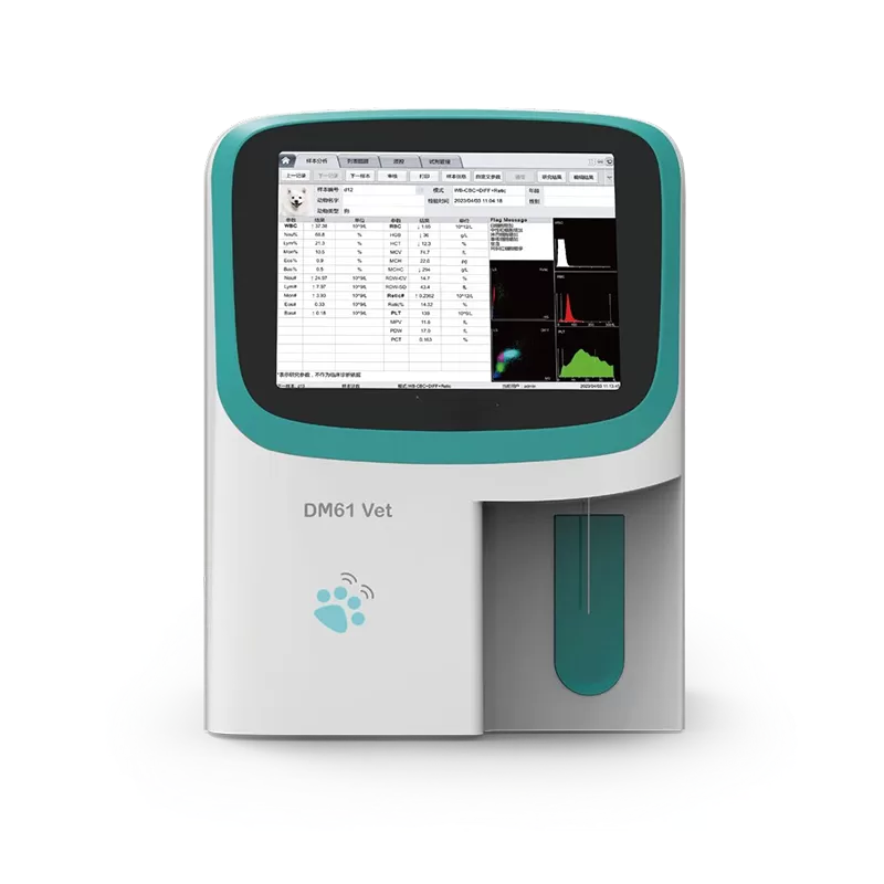 Automatic Hematology Analyzer for Vet Model DM61 Vet