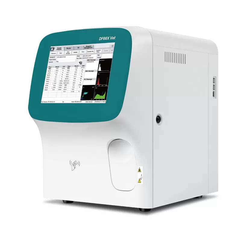 Automatic Hematology Analyzer for Vet Model DF66X Vet